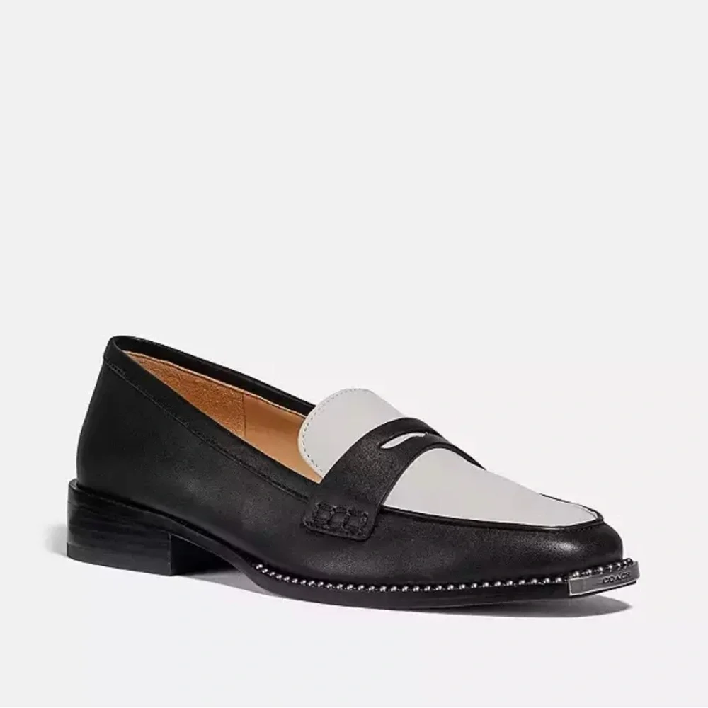 Coach Nelli Leather Loafers